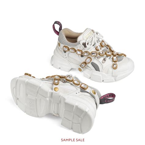 gucci flashtrek|gucci flashtrek with crystals white.